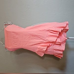 Peachy Orange Dress